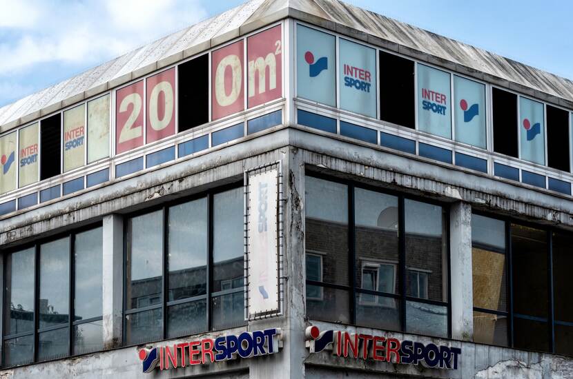 Gebouw van intersport