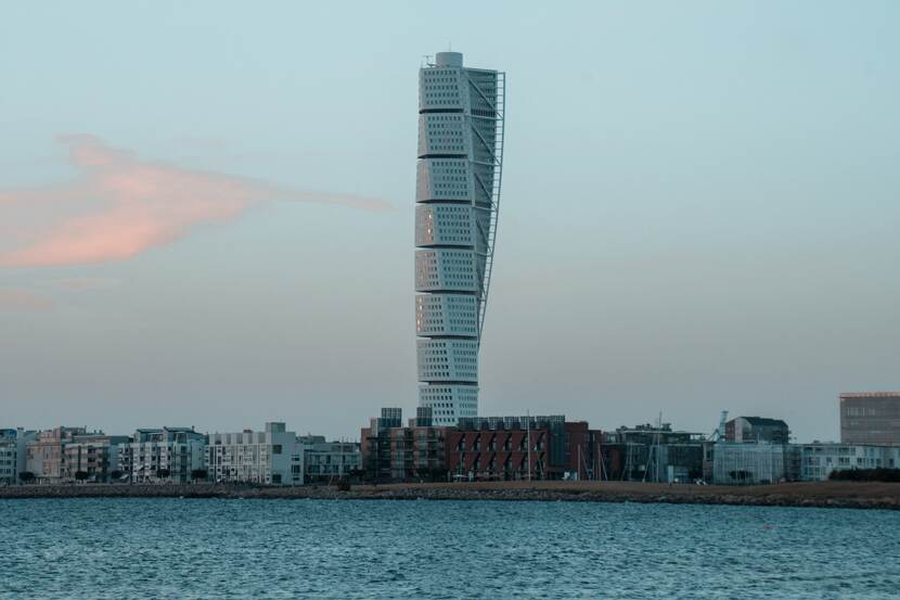 Wolkenkrabber Turning torso