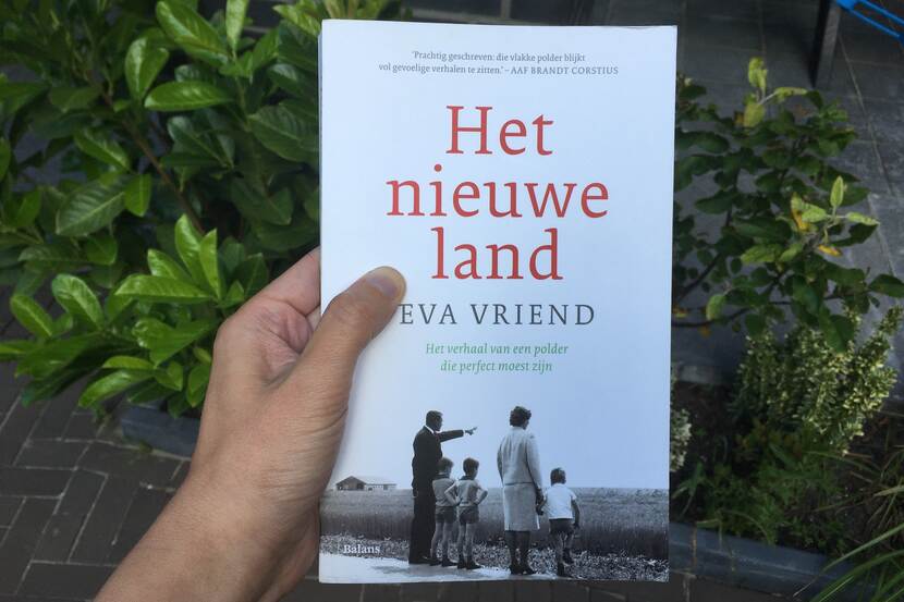 Foto van kaft van het boek 'Het nieuwe land'