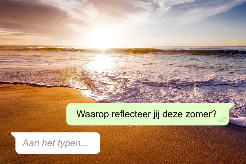 Screenshot van whatsappscherm