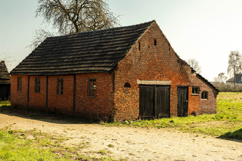 Een oud gebouw in het buitengebied van Zundert