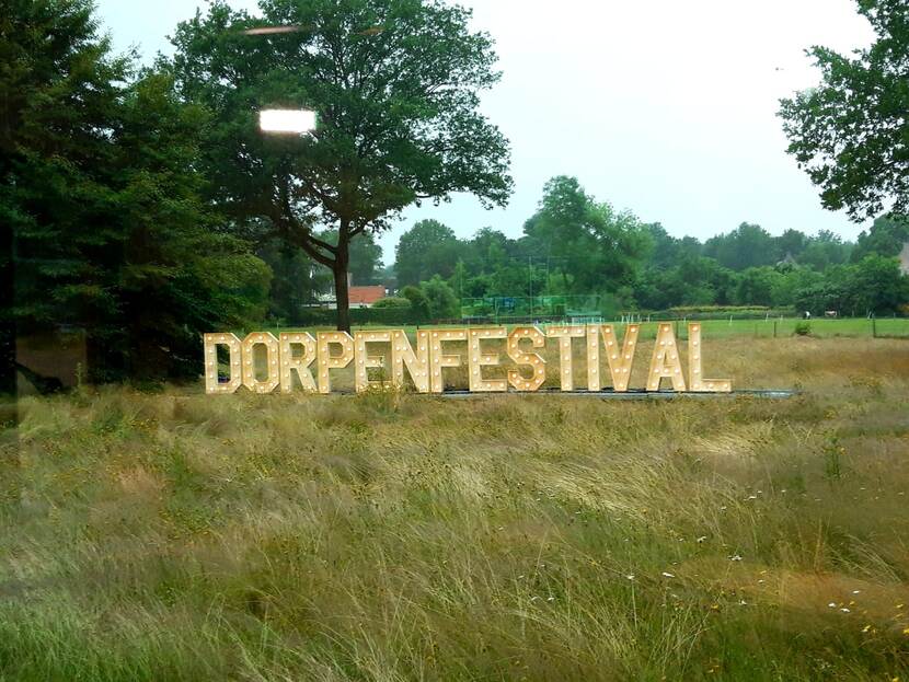 Een foto van een sessie tijdens het festival