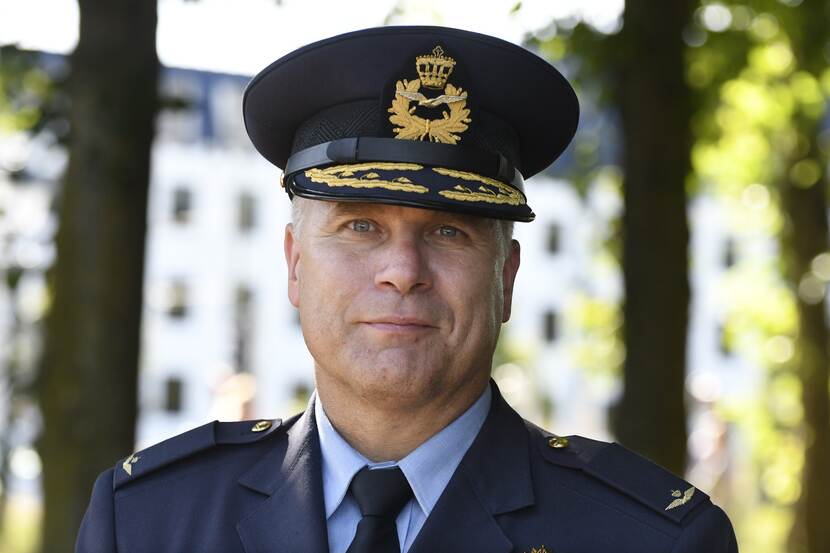 Commandant der strijdkrachten Onno Eichelsheim