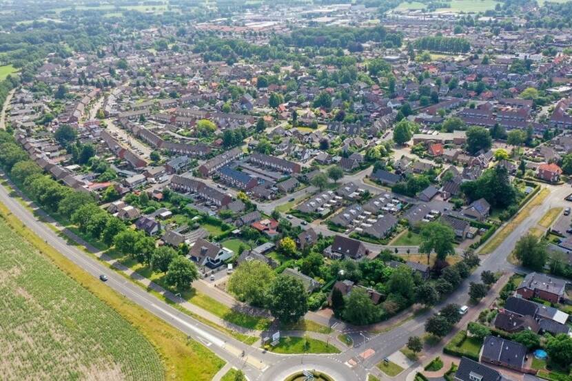 Luchtfoto van de wijk Neede Noord Oost