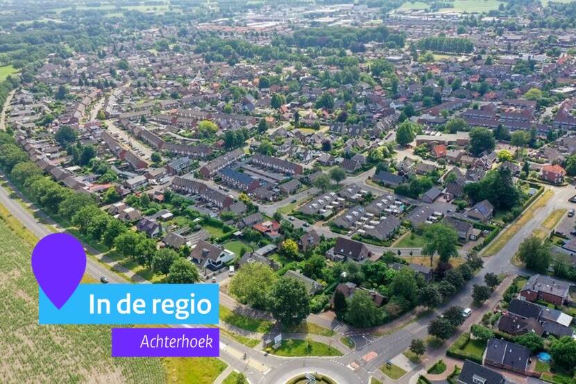 Luchtfoto van de wijk Neede Noord Oost