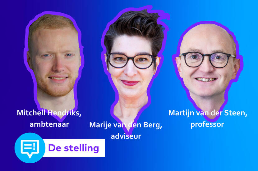 Mitchell Hendriks, Marije van den Berg en Martijn van der Steen