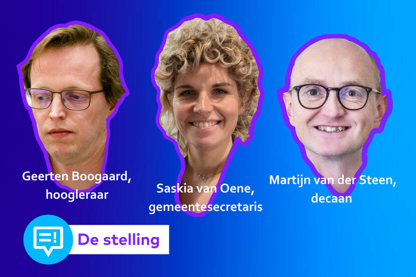 Geerten Boogaard, Saskia van Oene en Martijn van der Steen