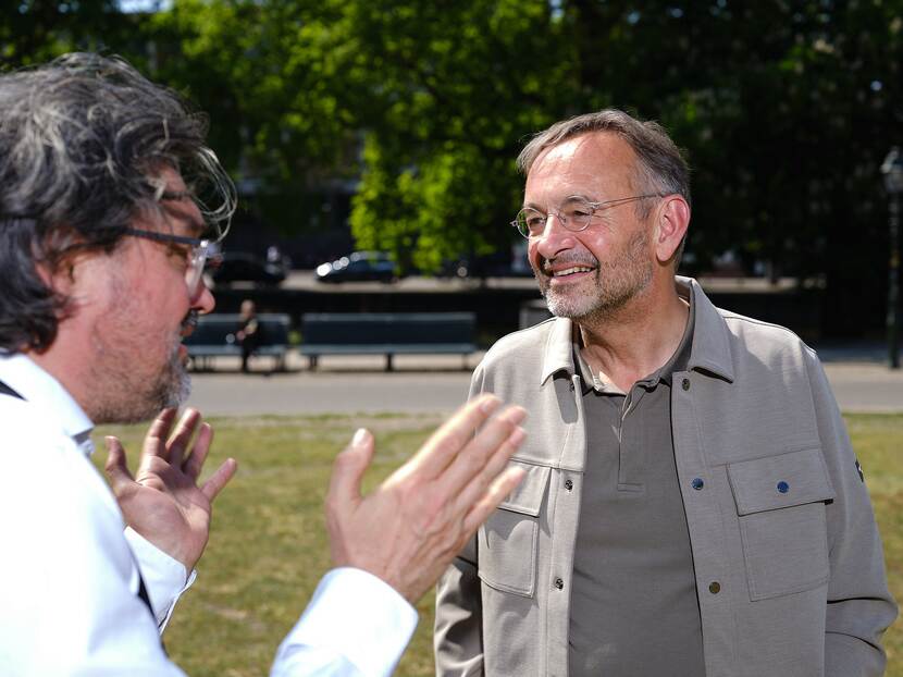 Ton Baetens en Guido Rijnja