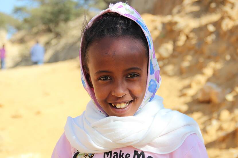 Eritrees meisje