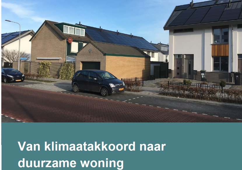 publicatie van klimaatakkoord naar duurzame woning